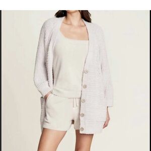 Barefoot Dreams NWT cozy twist raglan cardigan
